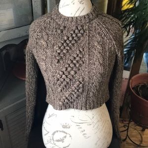 Express crop sweater